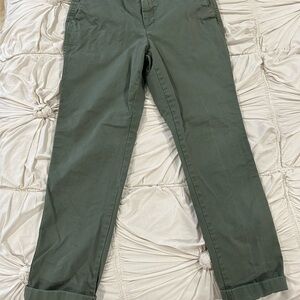 GAP Men's Olive Green Chinos